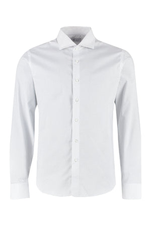 THE (Shirt) - Camicia in cotone stampato-0